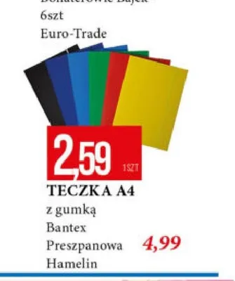 Teczka A4 Preszpanowa Hamelin promocja w Leclerc