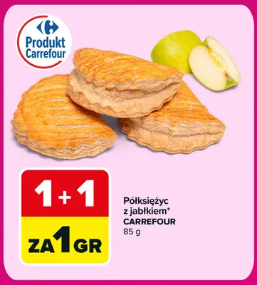 Półksiężyc z jabłkiem Carrefour promocja w Carrefour