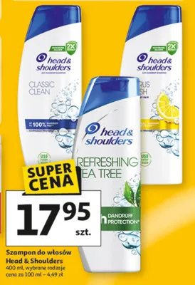 Szampon do włosów Head & Shoulders promocja w Auchan