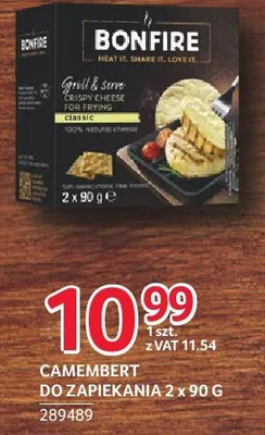Camembert do zapiekania Bonfire Classic 289489 promocja w Selgros