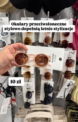 Okulary przeciwsłoneczne Pepco Women UV400 promocja w Pepco
