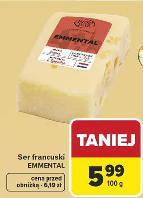 Ser francuski promocja w Carrefour