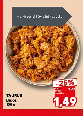 Bigos Taurus promocja w Kaufland