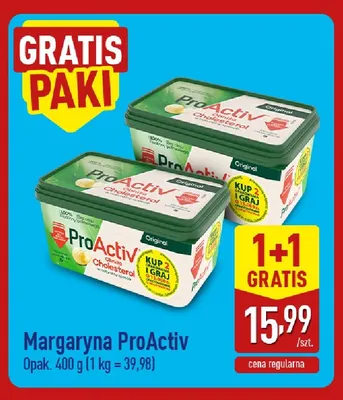 Margaryna ProActiv promocja w Aldi