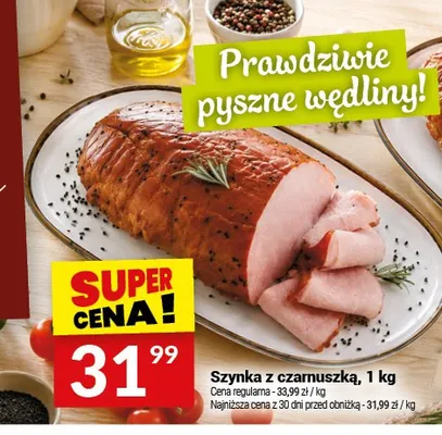 Szynka z czarnuszką promocja w Twój Market