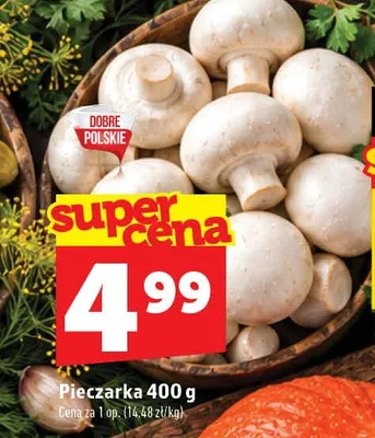 Pieczarki promocja w TOPAZ