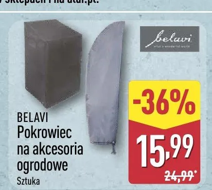 Pokrowiec na akcesoria ogrodowe BELAVI promocja w Aldi