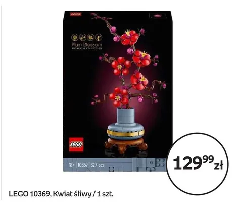 Klocki LEGO 10369 Kwiat śliwy promocja w Empik