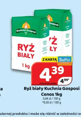 Ryż biały Kuchnia Gosposi Cenos promocja w Delfin