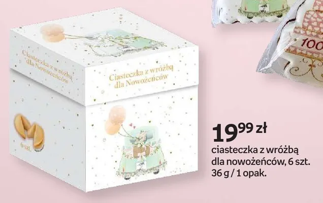 Ciasteczka z wróżbą dla nowożeńców promocja w Empik