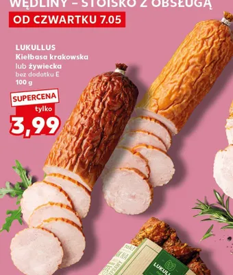 Kiełbasa LUKULLUS promocja w Kaufland