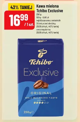 Kawa mielona Tchibo Exclusive promocja w POLOmarket