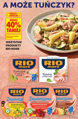 Tuńczyk Tonno al Naturale Rio Mare promocja w Biedronka