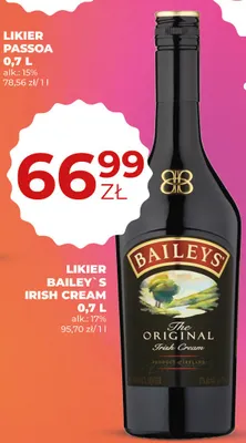 Likier Baileys Original Irish Cream promocja w Duży Ben
