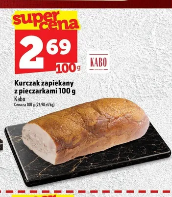 Kurczak zapiekany z pieczarkami Kabo promocja w TOPAZ