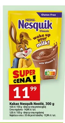 Kakao Nesquik Nestlé promocja w Twój Market