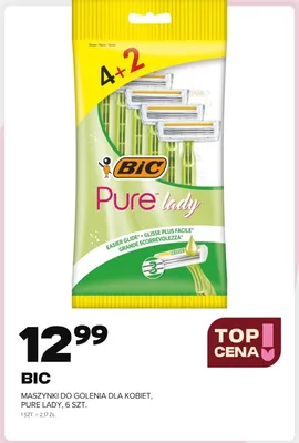 Maszynki do golenia dla kobiet BIC Pure Lady 6-pak promocja w Drogerie Natura