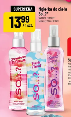 Mgiełka do ciała So..? promocja w POLOmarket