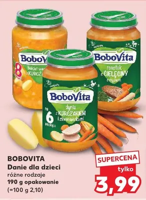 Danie dla dzieci różne rodzaje promocja w Kaufland