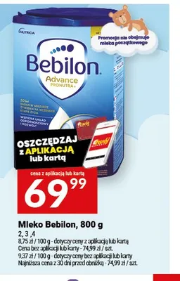 Mleko Bebilon promocja w Twój Market