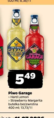Piwo Garage Hard Lemon promocja w Netto