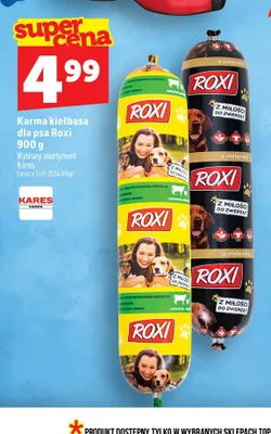 Karma kiełbasa dla psa Roxi promocja w TOPAZ