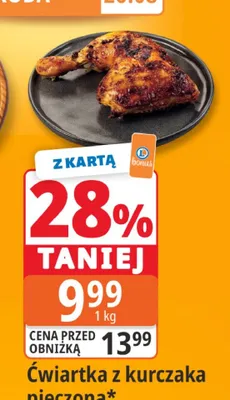 Ćwiartka z kurczaka pieczona promocja w Leclerc