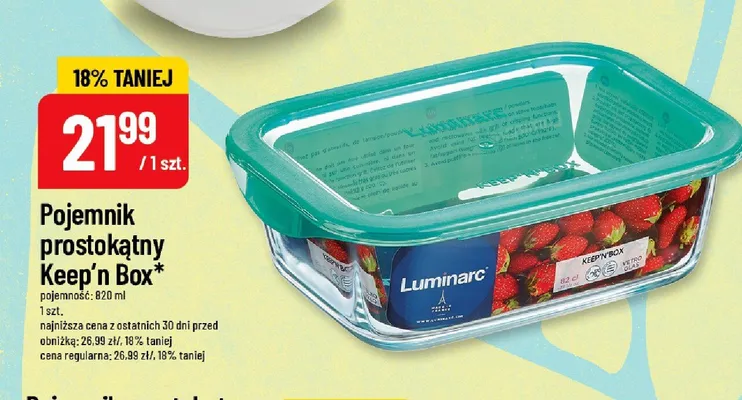 Pojemnik prostokątny Keep'n Box promocja w POLOmarket