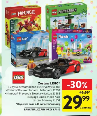 Zestaw LEGO promocja w Intermarche