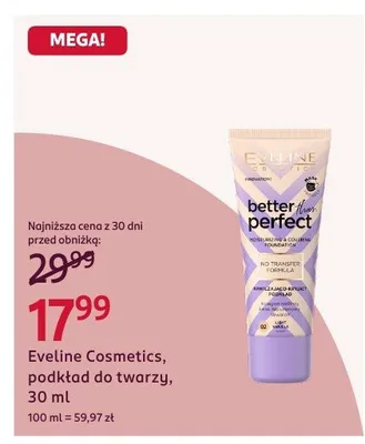 Podkład do twarzy promocja w Rossmann
