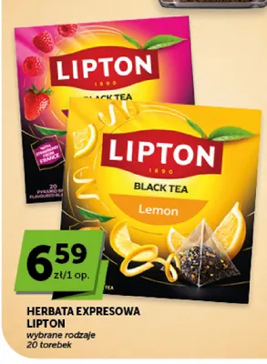 Herbata ekspresowa Lipton Strawberry promocja w ABC