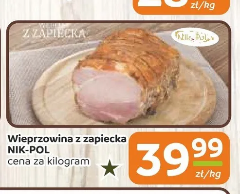Wieprzowina z zapiecka Nik-Pol promocja w Społem Częstochowa