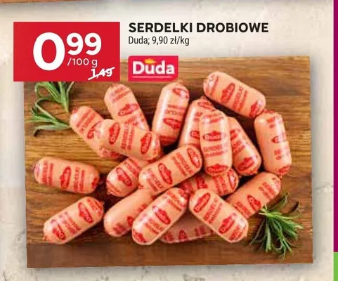 Serdelki Drobiowe Duda promocja w Stokrotka