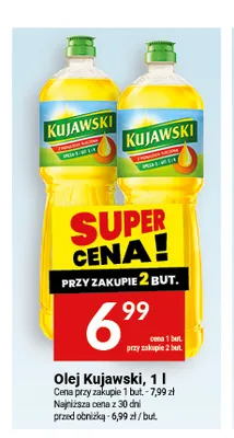 Olej rzepakowy Kujawski promocja w Twój Market