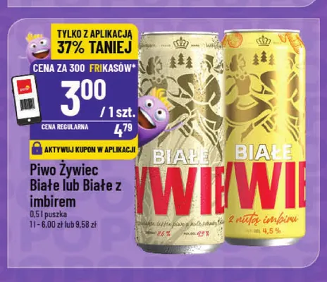 Piwo Żywiec Białe z imbirem promocja w POLOmarket