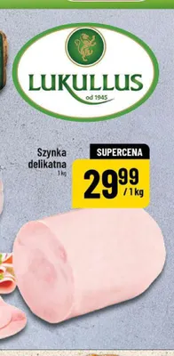 Szynka delikatna Lukullus promocja w POLOmarket