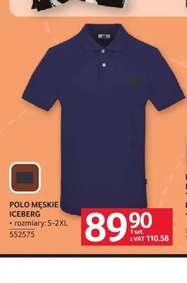 Polo męskie Iceberg promocja w Selgros
