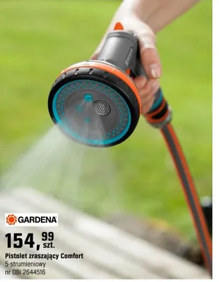 Pistolet zraszający Comfort 5-strumieniowy promocja w OBI