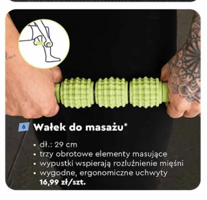 Wałek do masażu Spokey promocja w Biedronka