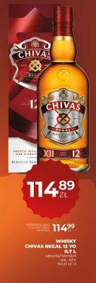Whisky Chivas Regal 12 YO szkocka blended promocja w Duży Ben