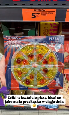 Żelki Pizza American Foodie promocja w Biedronka