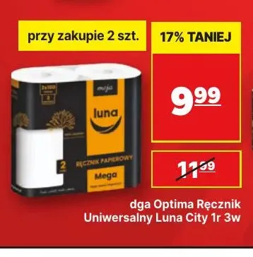 Ręcznik uniwersalny Luna City DGA Optima promocja w API Market