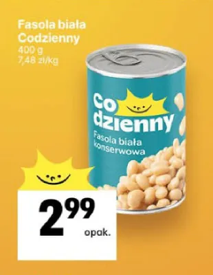 Fasola biała konserwowa Co Dzienny promocja w Delikatesy Centrum