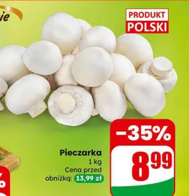 Pieczarka promocja w Dino