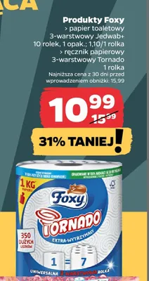 Ręcznik papierowy 3-warstwowy Tornado promocja w Netto