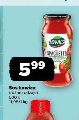 Sos Łowicz promocja w Netto