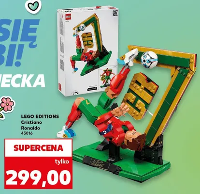 Klocki LEGO EDITIONS Cristiano Ronaldo 43016 promocja w Kaufland