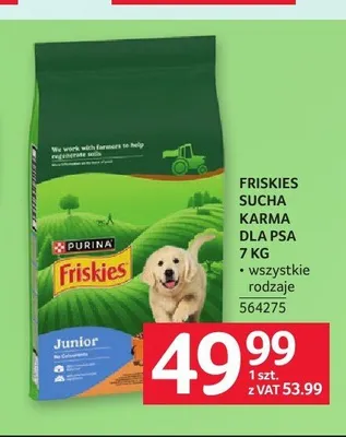Sucha karma dla psa Purina Friskies promocja w Selgros