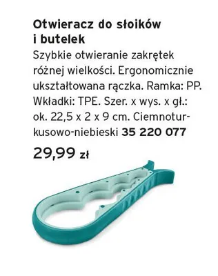 Otwieracz do słoików i butelek promocja w Tchibo