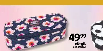 Piórnik saszetka w kwiaty promocja w Empik